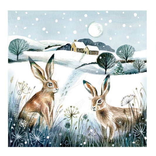 00035229DEV- Deva Evans is represented by Pure Art Licensing Agency - Christmas Greeting Card Design