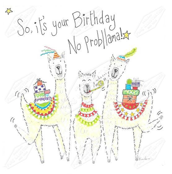 00035347CKO- Carla Koala is represented by Pure Art Licensing Agency - Birthday Greeting Card Design