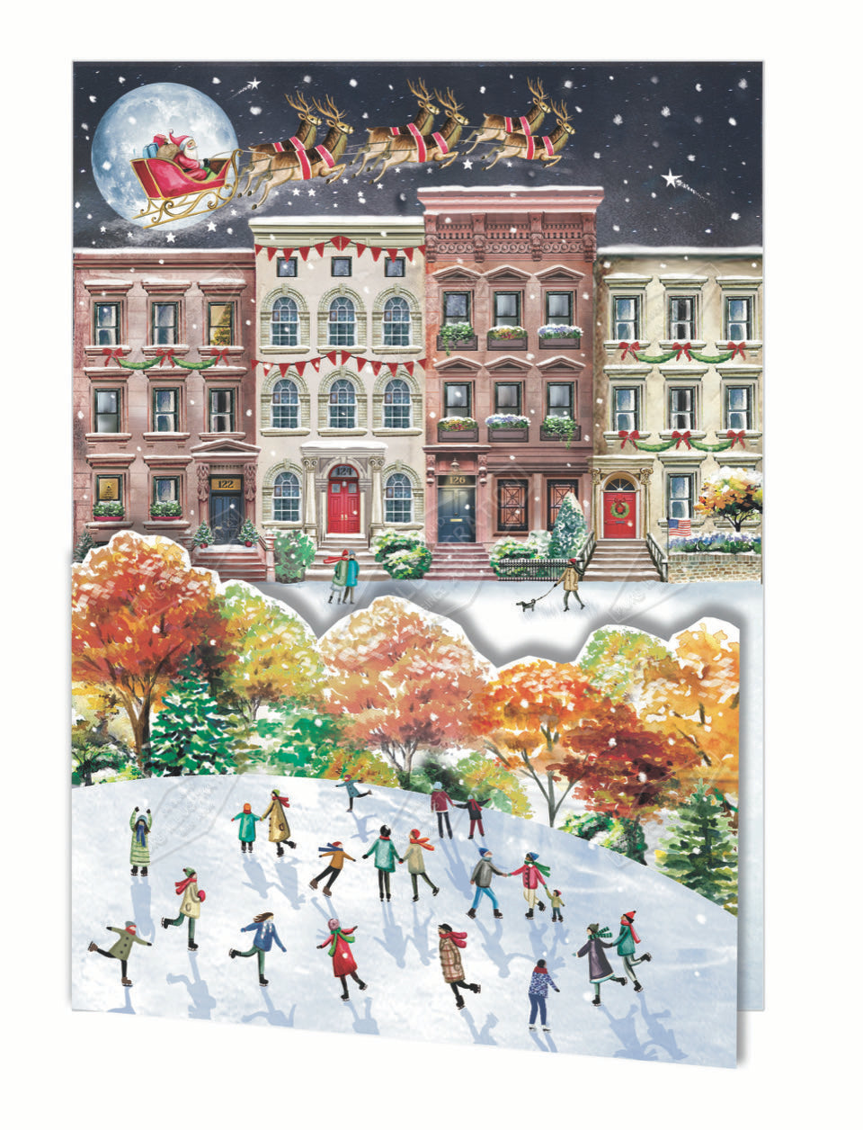 00035577DEVa - Deva Evans is represented by Pure Art Licensing Agency - Christmas Greeting Card Design